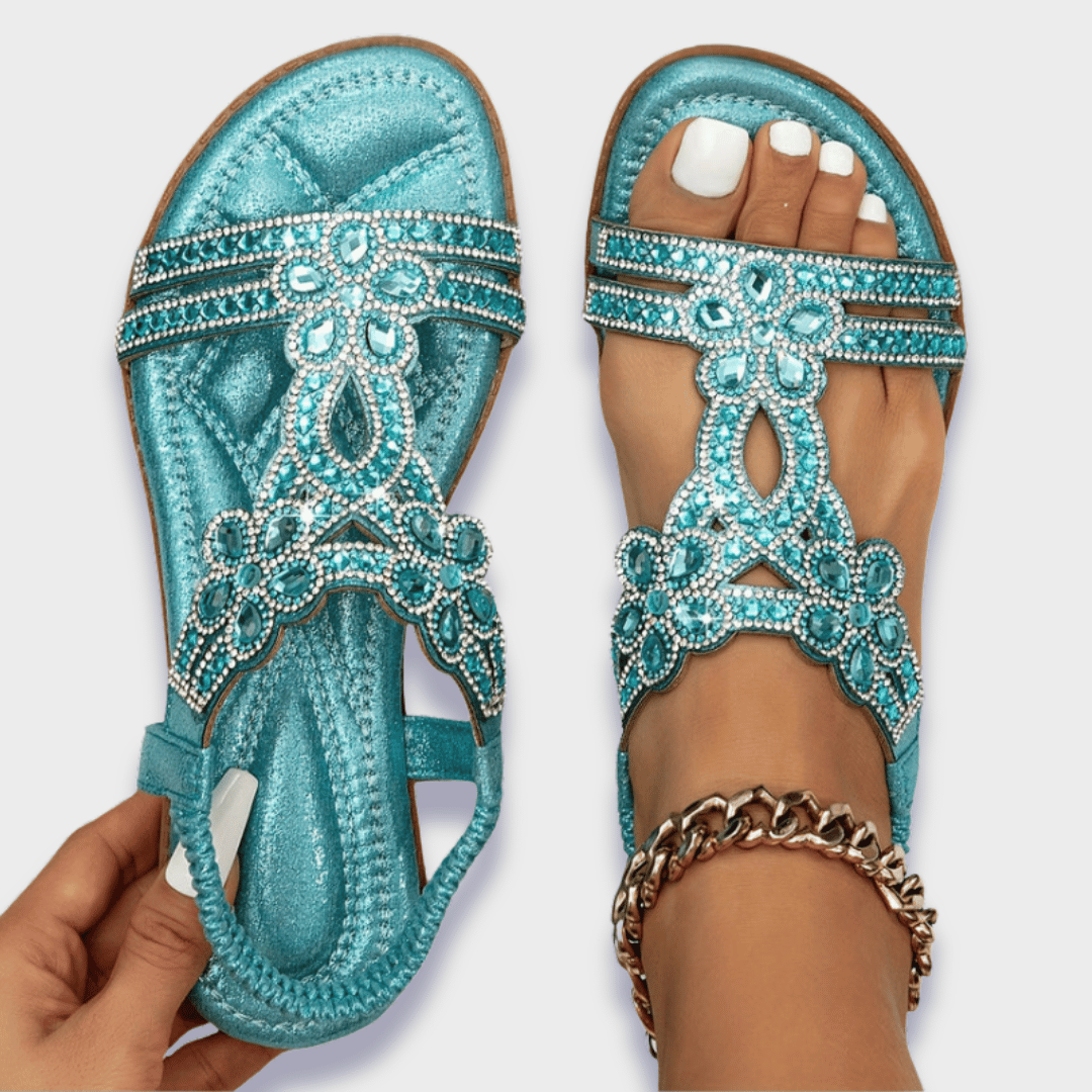 Franziska | Orthopedyczne sandały Boho z materiału premium - Eliza-Warszawa