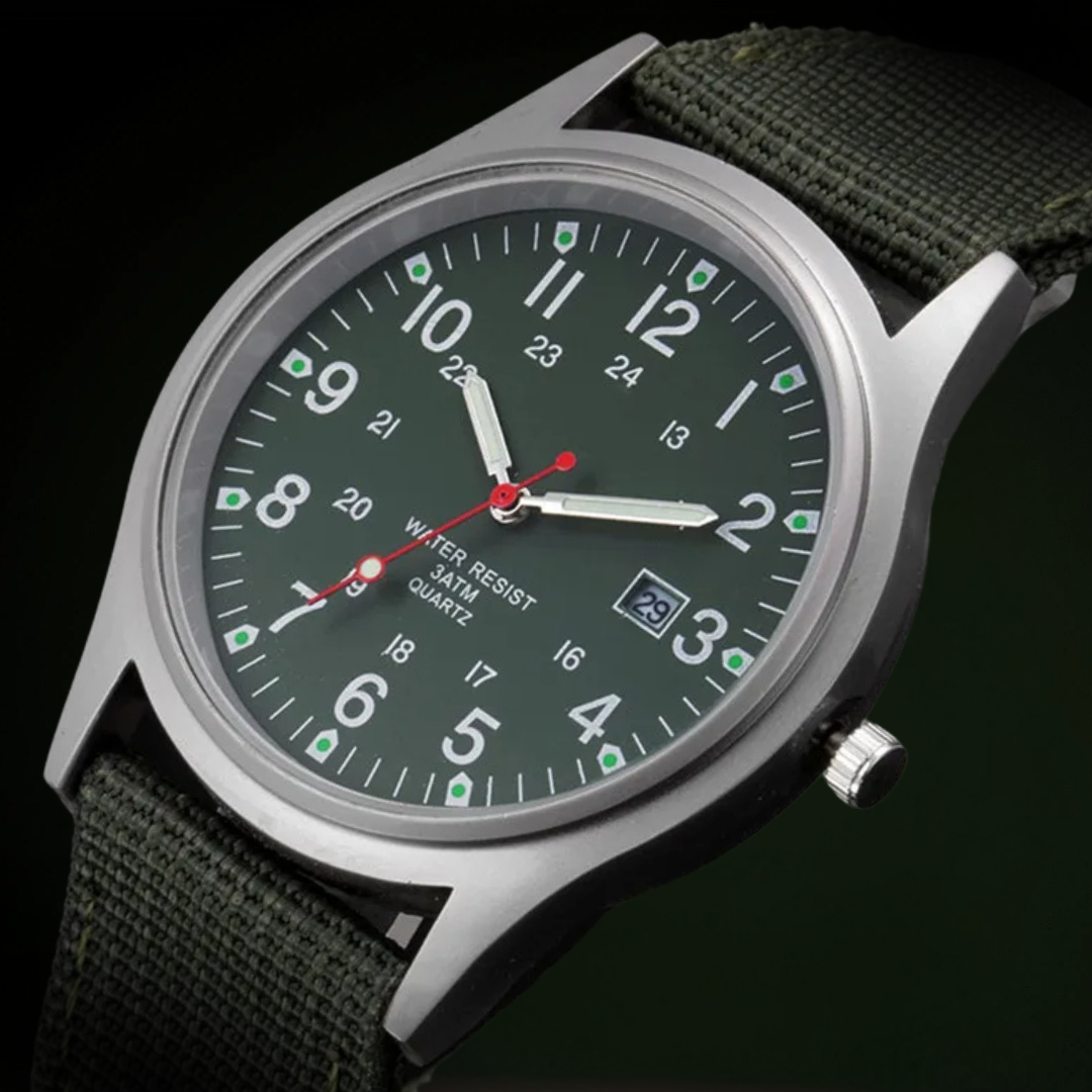 Zegarek Casual Militarny Styl na Co Dzień - Eliza®
