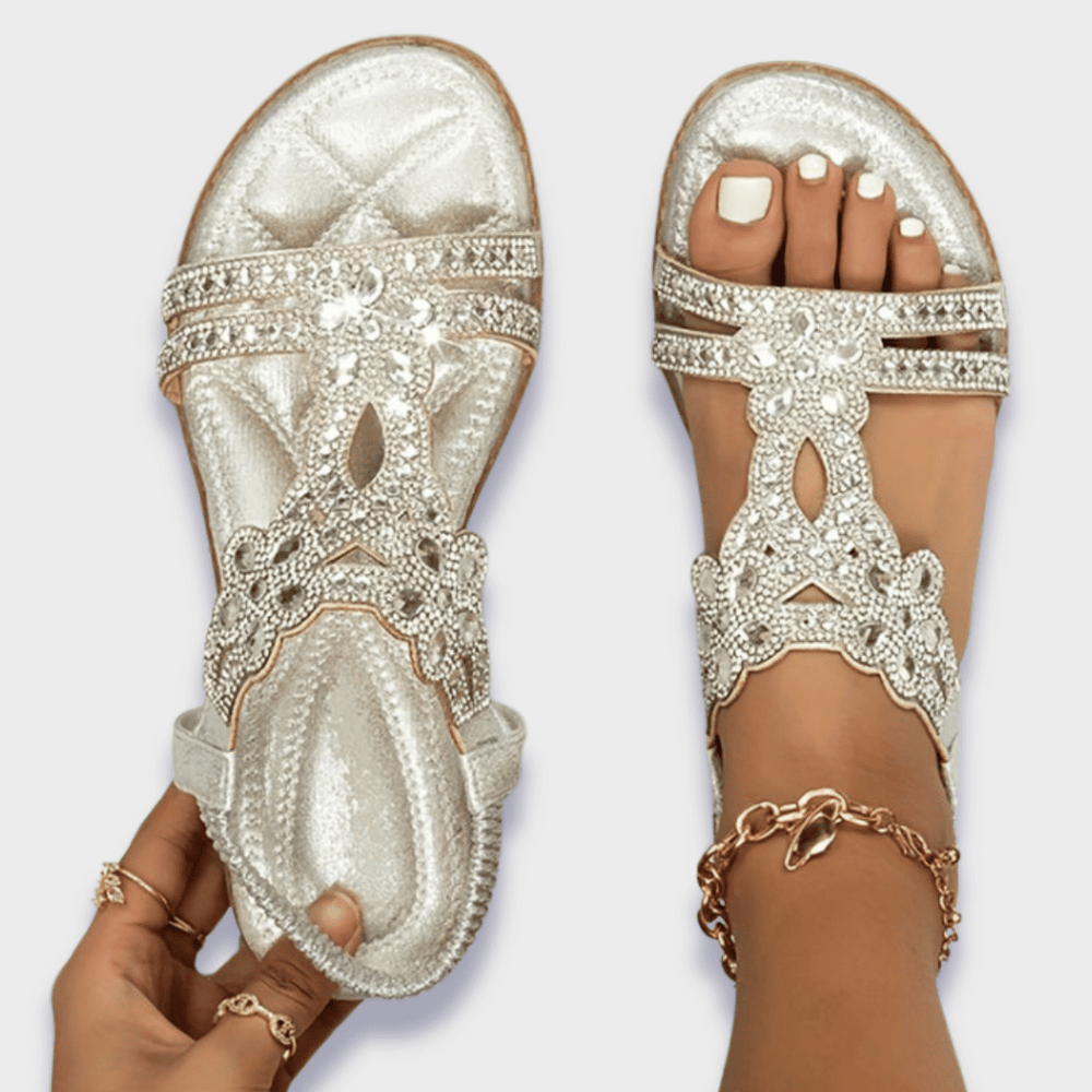 Franziska | Orthopedyczne sandały Boho z materiału premium - Eliza-Warszawa
