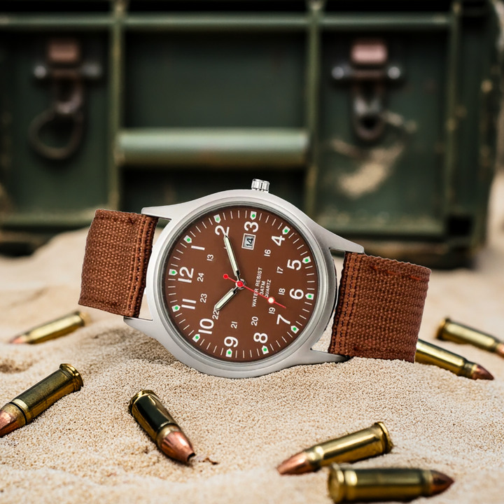 Zegarek Casual Militarny Styl na Co Dzień - Eliza®