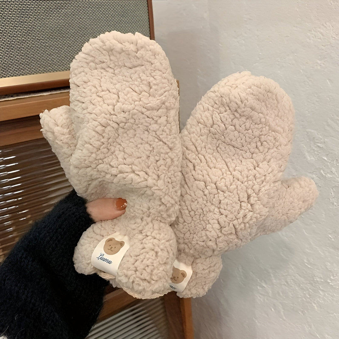 Klara – Pluszowe Rękawiczki Teddy