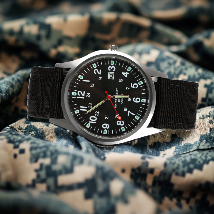 Zegarek Casual Militarny Styl na Co Dzień - Eliza®