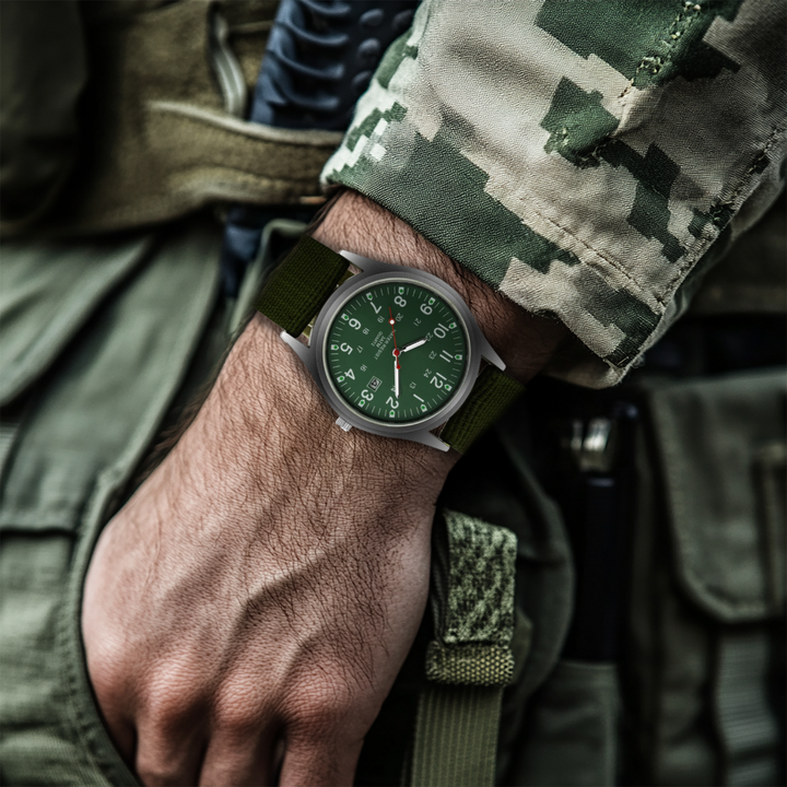 Zegarek Casual Militarny Styl na Co Dzień - Eliza®