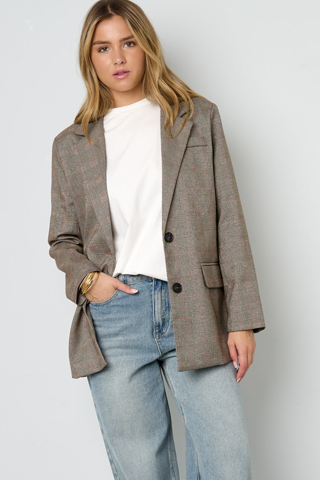 Eliza – Blazer w Kratę na Zawsze