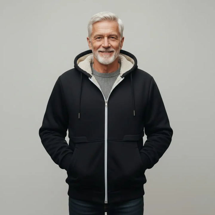 Kazimierz | Gruby męski hoodie fleece