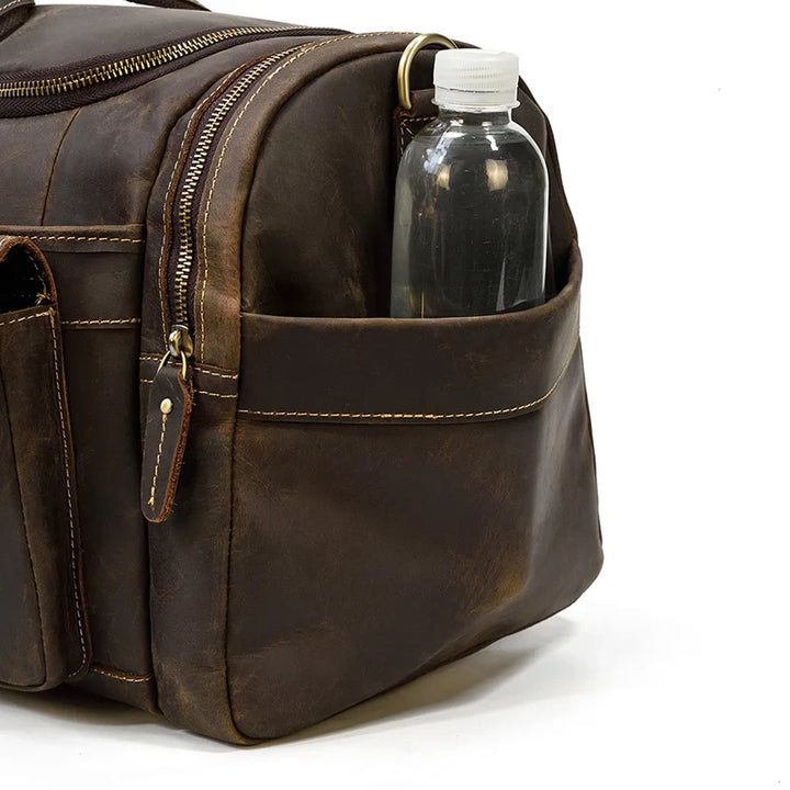 Torba Duffle Ronan Vale™ z Prawdziwej Skóry