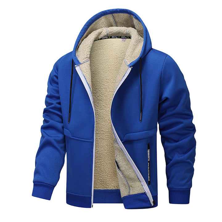 Kazimierz | Gruby męski hoodie fleece