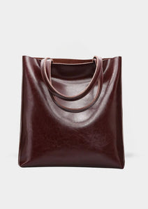 Diana™ - Klasyczna torba tote  w eleganckim skórzanym stylu