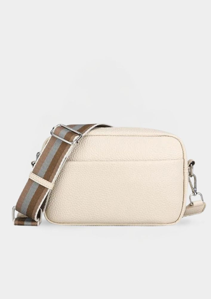 Nora™Elegancka kremowa torba codzienna