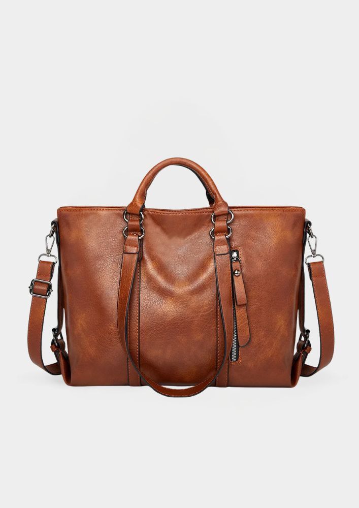 Signe™ | Stylowa Duża Skórzana Torba na Ramię