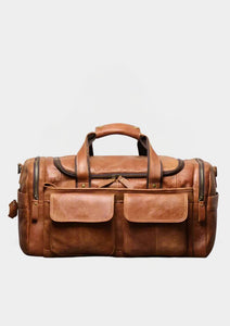 Torba Duffle Ronan Vale™ z Prawdziwej Skóry