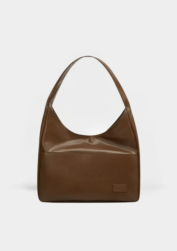 Liv™ - Luźna torba hobo w stylu skórzanym