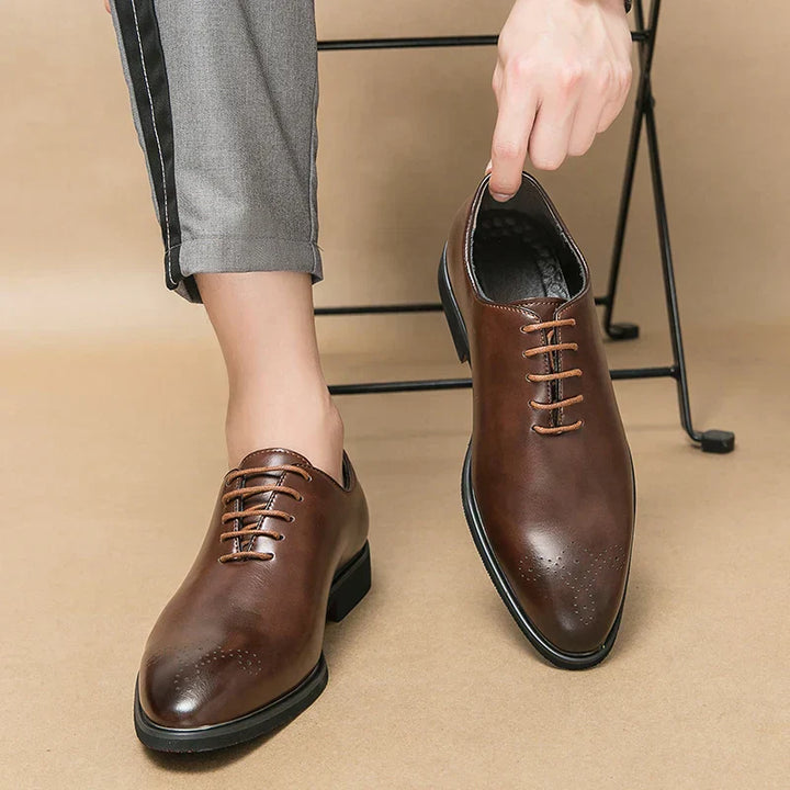 ELIAS™ | Klasyczne Męskie Buty Skórzane od Eliza©