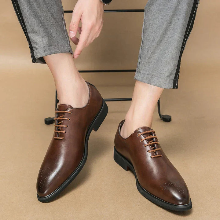 ELIAS™ | Klasyczne Męskie Buty Skórzane od Eliza©