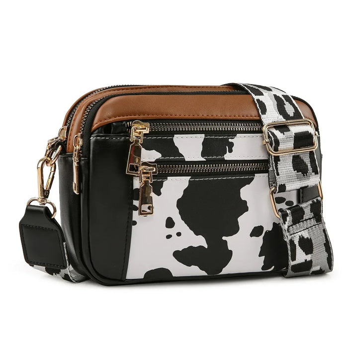 Nola™ – Elegancka torba crossover z szerokimi paskami