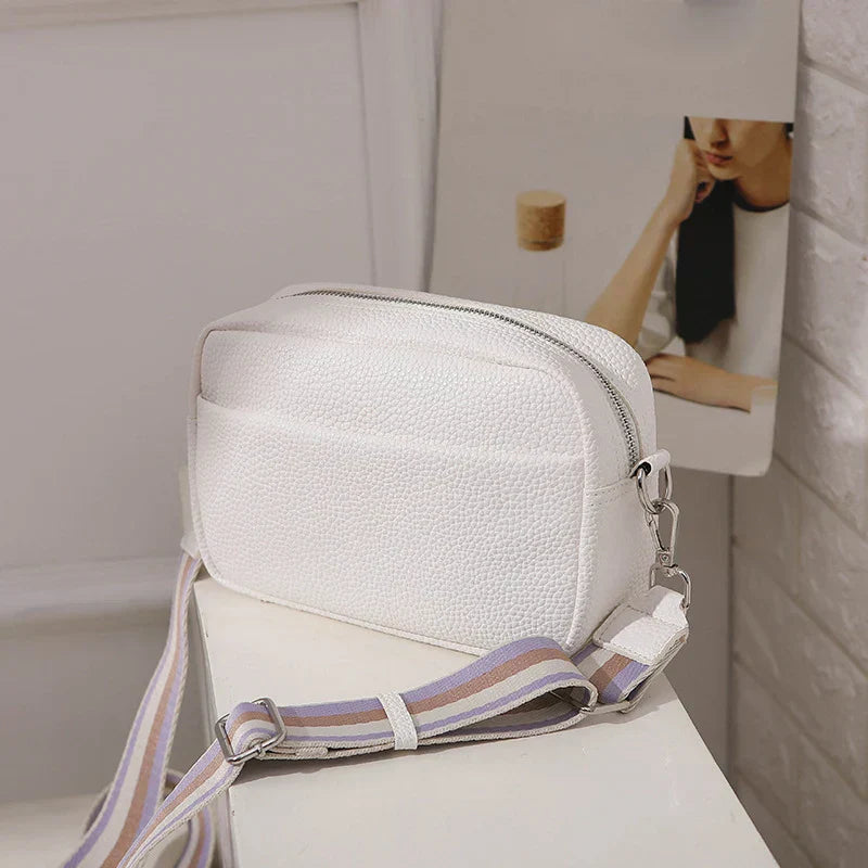 Nora™Elegancka kremowa torba codzienna