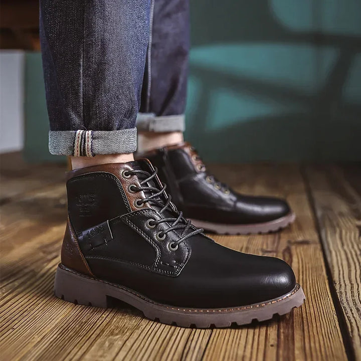 Eliza© Parker | Skórzane buty casual w stylu brytyjskim