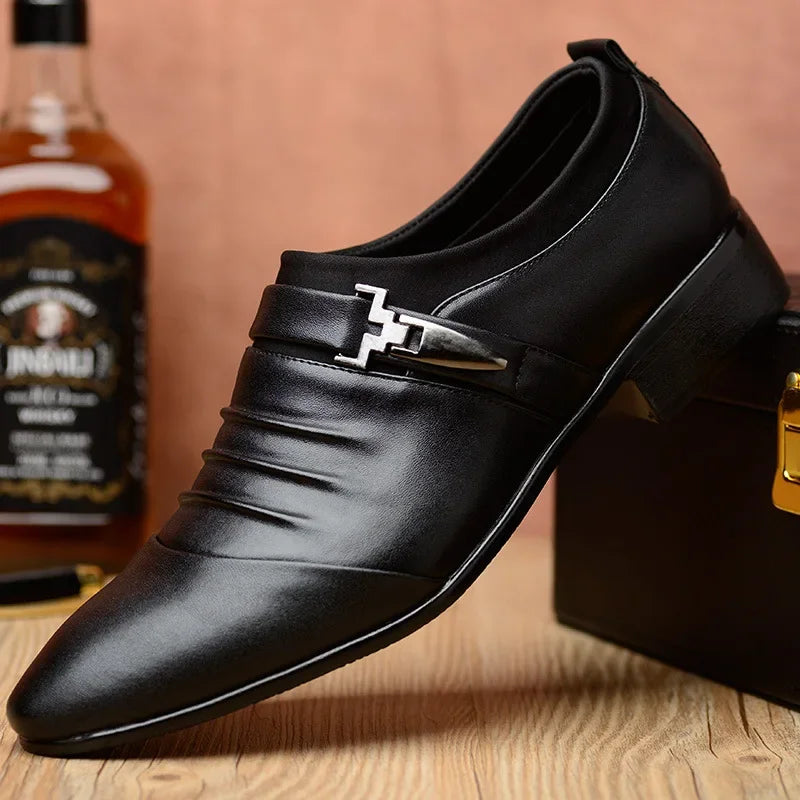 JULIAN™ | Luksusowe Męskie Buty Oxford z Bawełny i Skóry - Eliza©