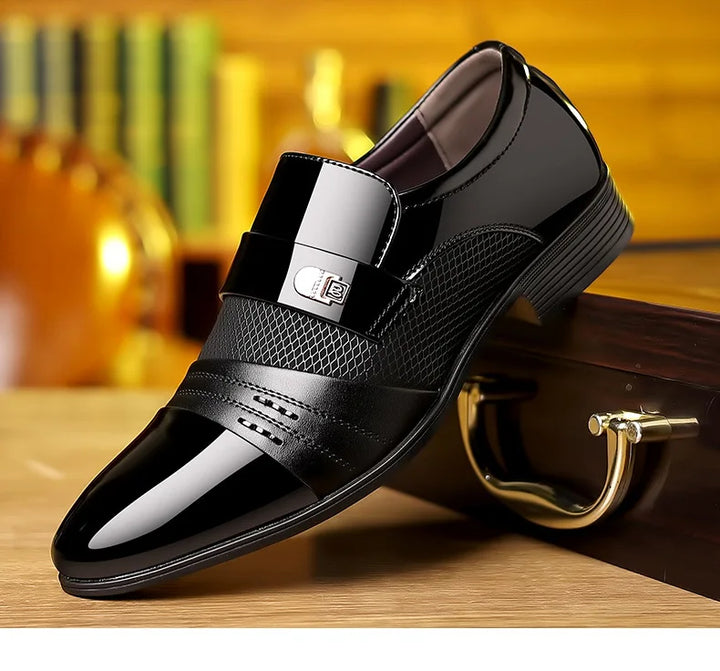 MILO™ | Męskie Sneakersy Skórzane z Grubą Podeszwą - Eliza©