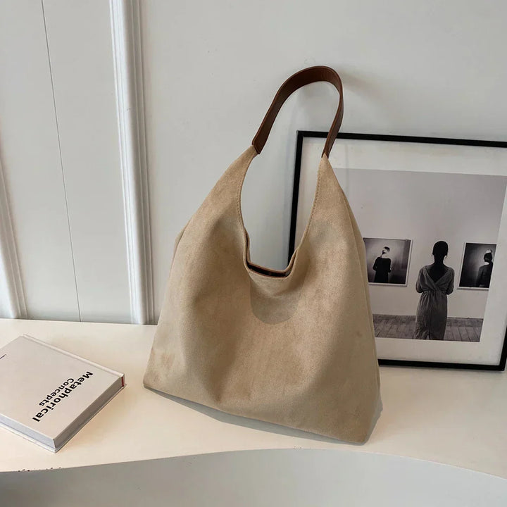 Liv™ - Luźna torba hobo w stylu skórzanym