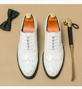 MARIO™ | Klasyczne Włoskie Oxfordy z Monk Strap - Eliza©