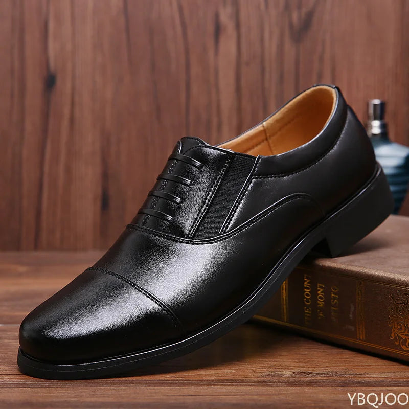 ENZO™ | Eleganckie Męskie Buty Skórzane od Eliza©