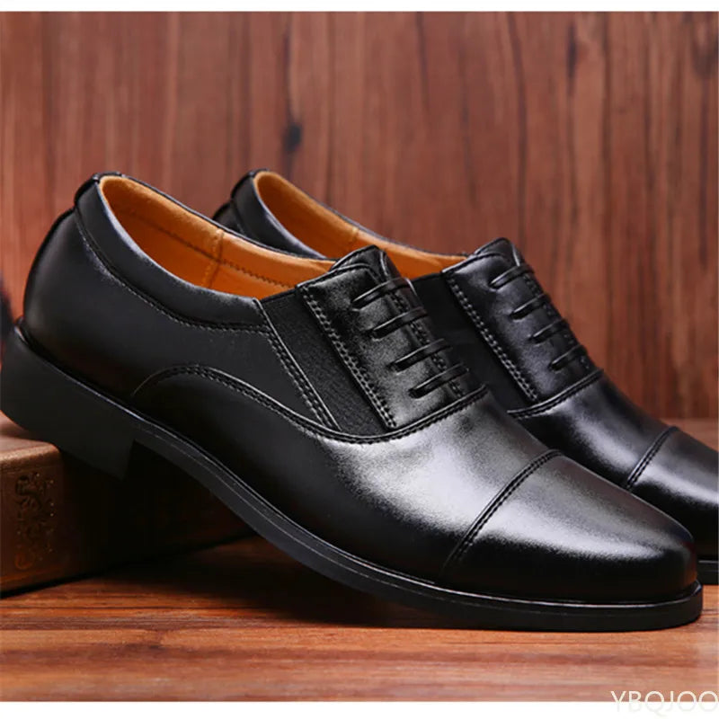 ENZO™ | Eleganckie Męskie Buty Skórzane od Eliza©