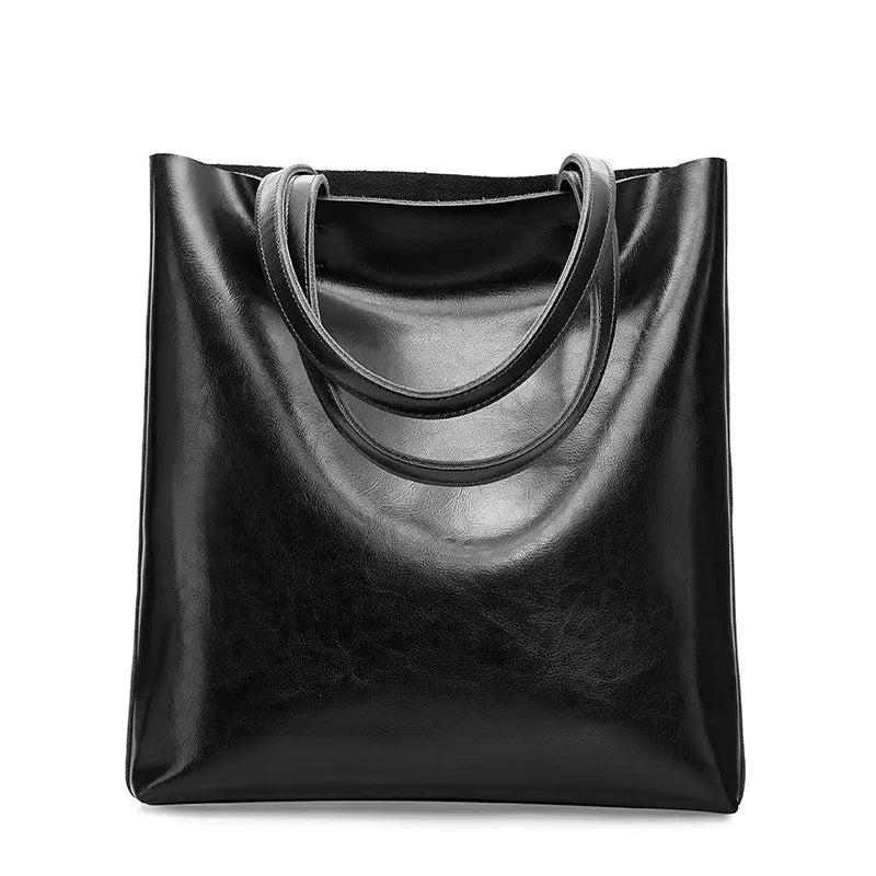Diana™ - Klasyczna torba tote  w eleganckim skórzanym stylu