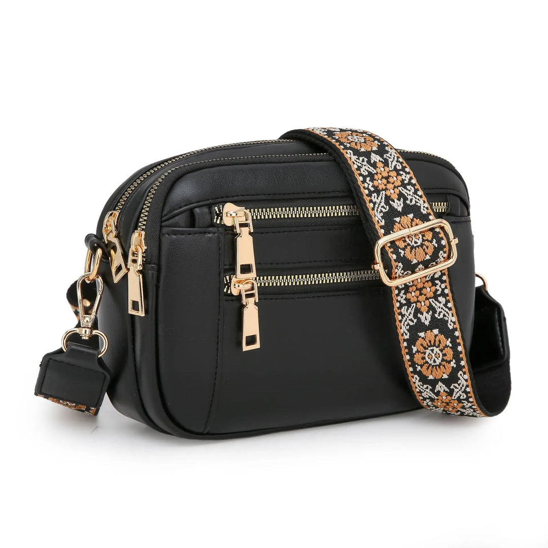Nola™ – Elegancka torba crossover z szerokimi paskami