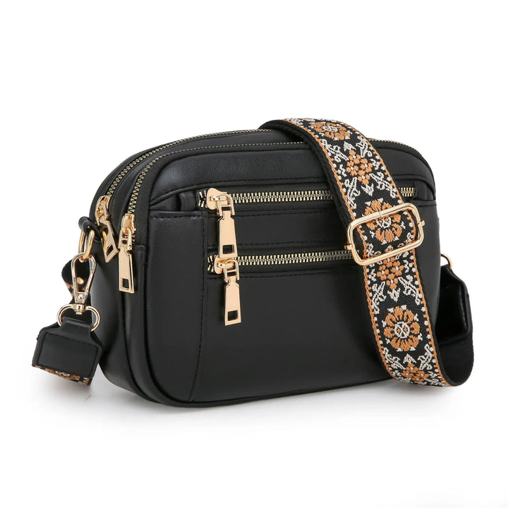 Nola™ – Elegancka torba crossover z szerokimi paskami