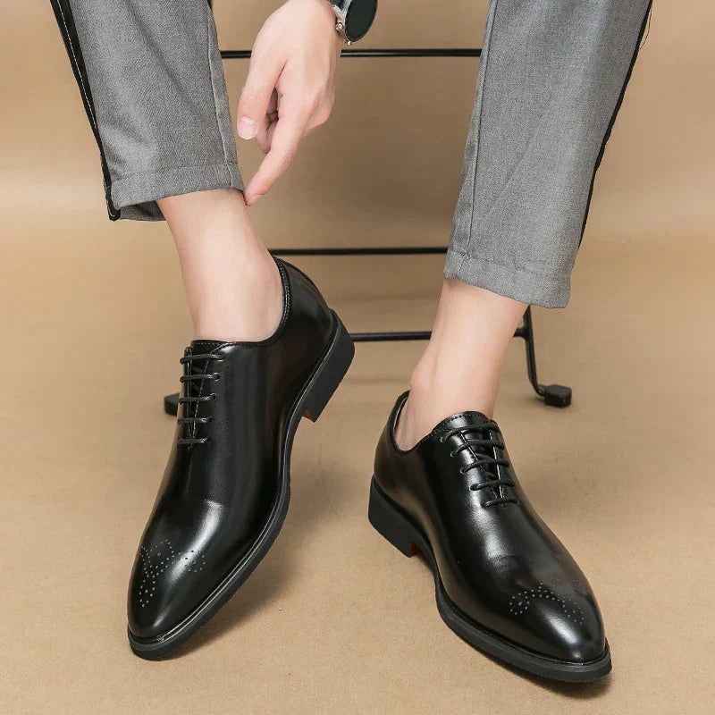 ELIAS™ | Klasyczne Męskie Buty Skórzane od Eliza©
