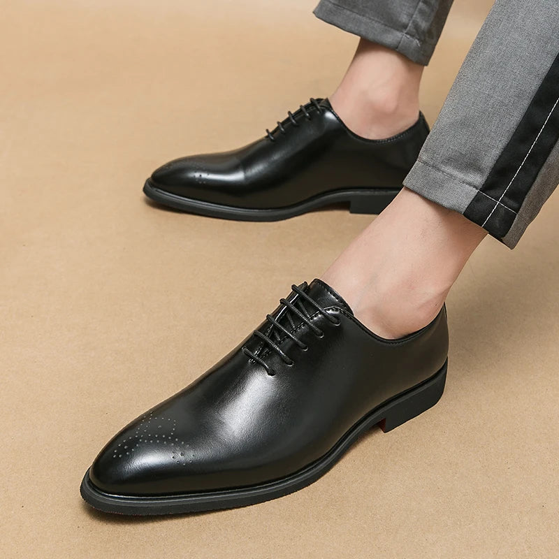 ELIAS™ | Klasyczne Męskie Buty Skórzane od Eliza©