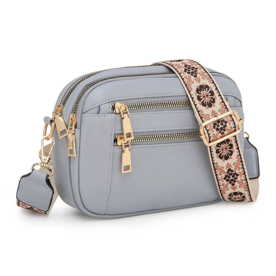 Nola™ – Elegancka torba crossover z szerokimi paskami