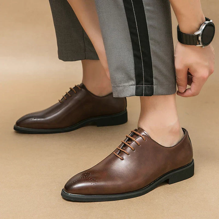 ELIAS™ | Klasyczne Męskie Buty Skórzane od Eliza©