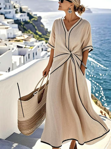 Sukienka z drapowaniem