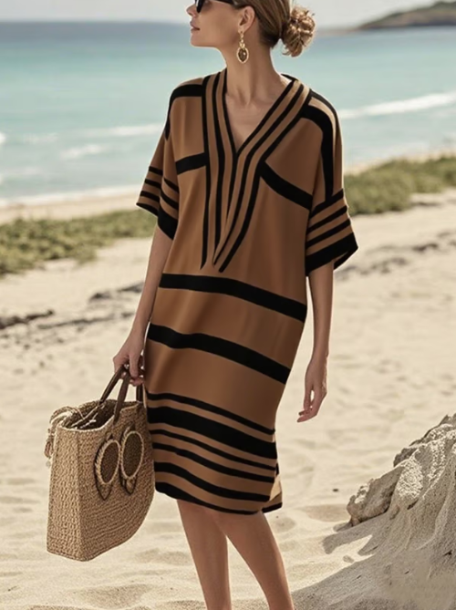 Krótka sukienka w stylu boho