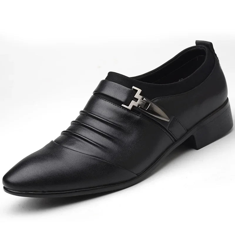 JULIAN™ | Luksusowe Męskie Buty Oxford z Bawełny i Skóry - Eliza©