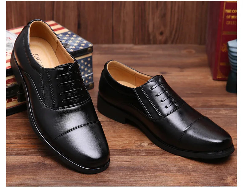 ENZO™ | Eleganckie Męskie Buty Skórzane od Eliza©