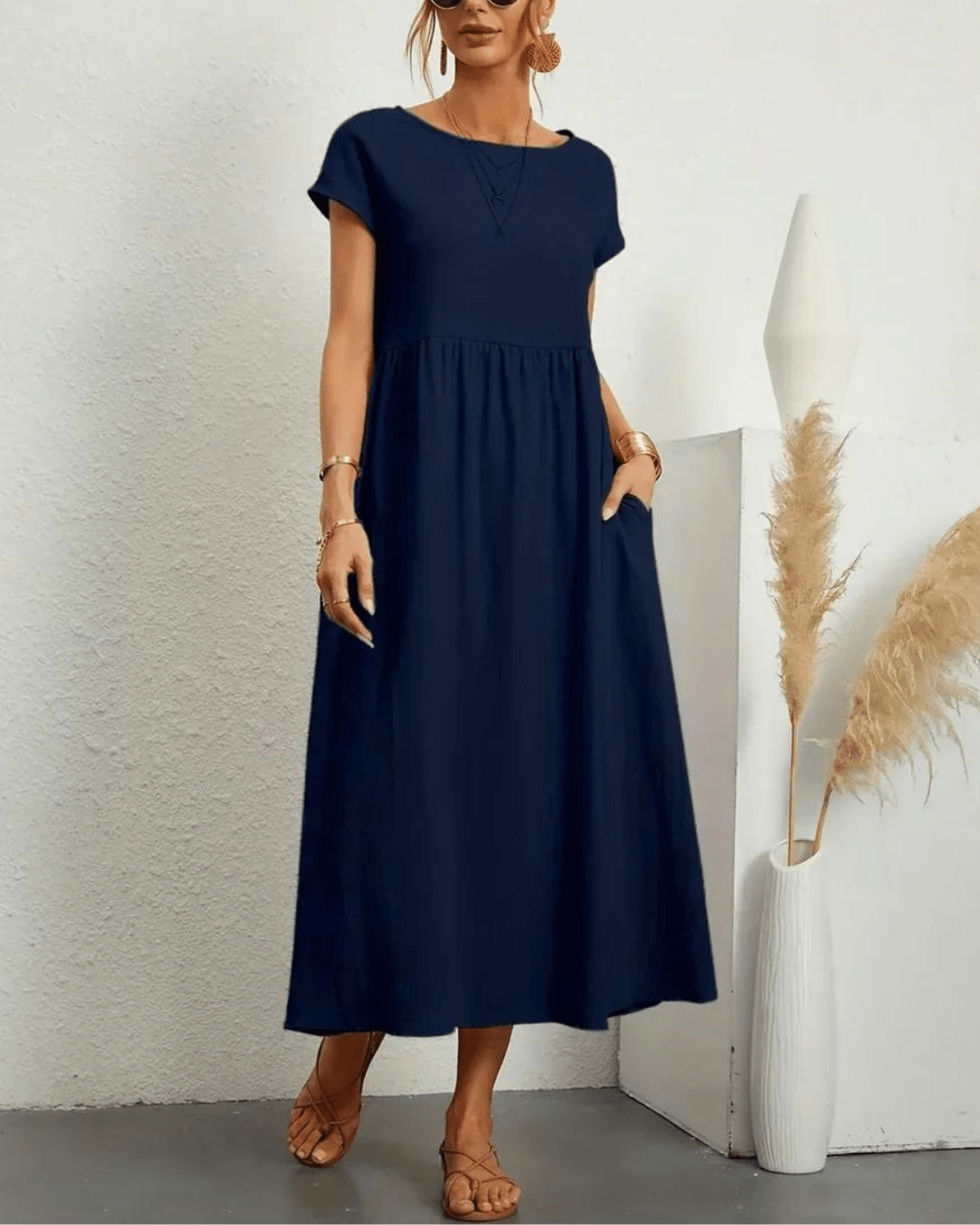 Anna™ | Wygodna i stylowa sukienka letnia - Eliza-Warszawa