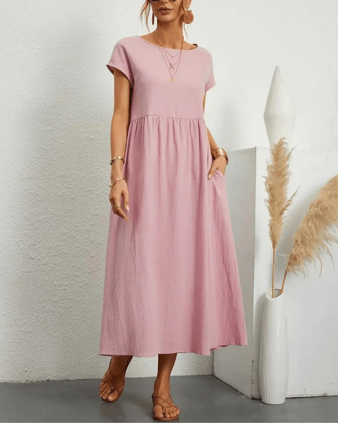 Anna™ | Wygodna i stylowa sukienka letnia - Eliza-Warszawa