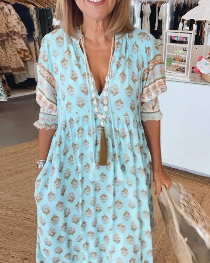 Aurelia™ | Stylowa sukienka boho - Eliza-Warszawa