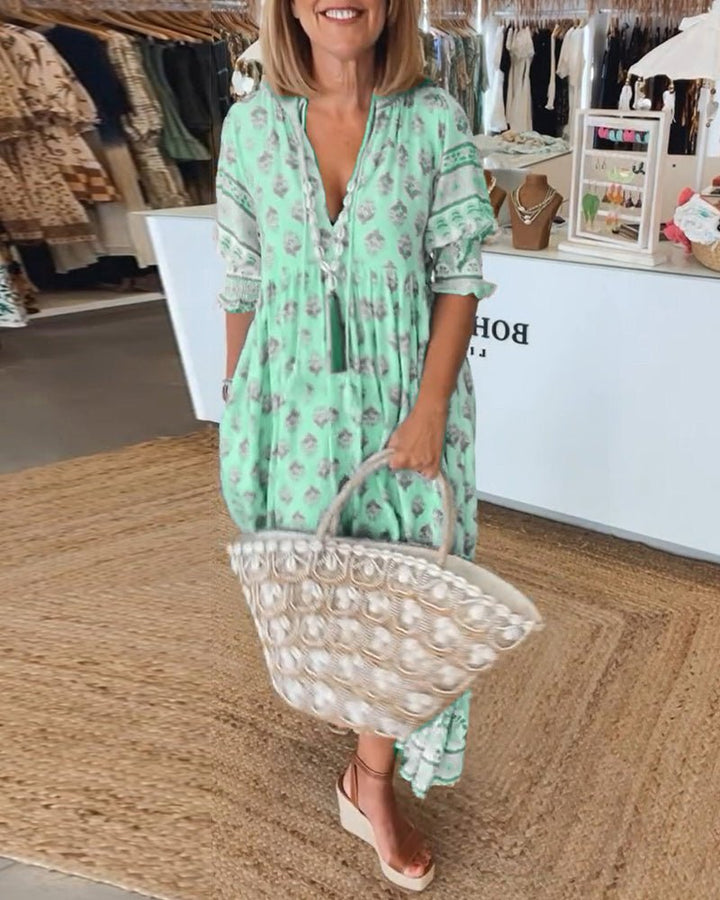 Aurelia™ | Stylowa sukienka boho - Eliza-Warszawa