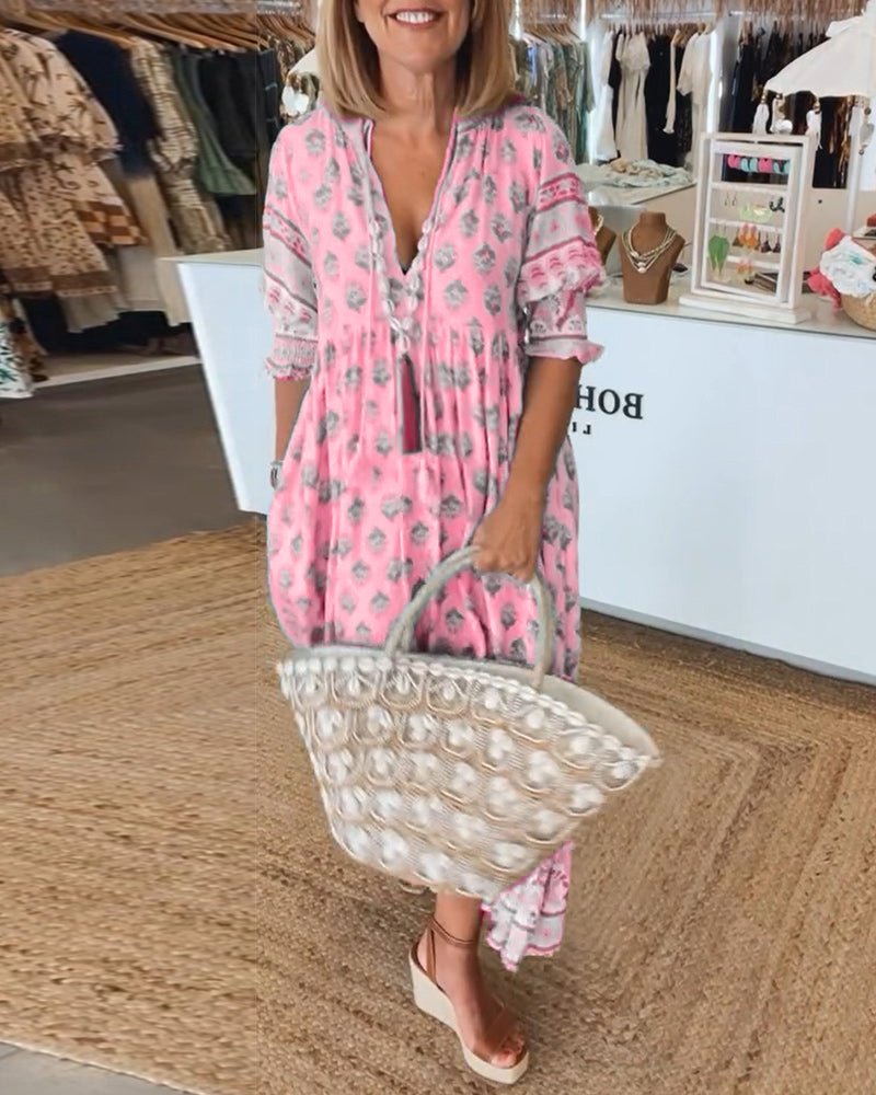 Aurelia™ | Stylowa sukienka boho - Eliza-Warszawa