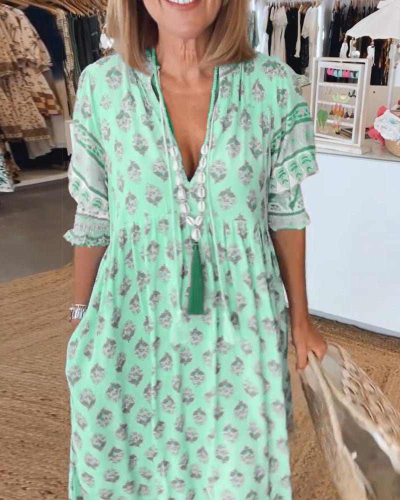 Aurelia™ | Stylowa sukienka boho - Eliza-Warszawa