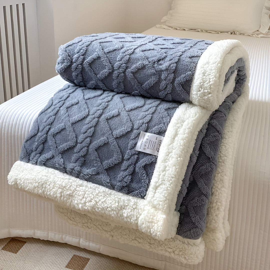 Sabina – Dwustronny Koc Fleece