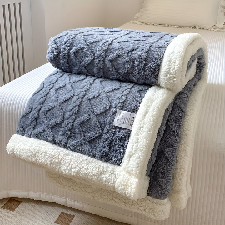 Sabina – Dwustronny Koc Fleece