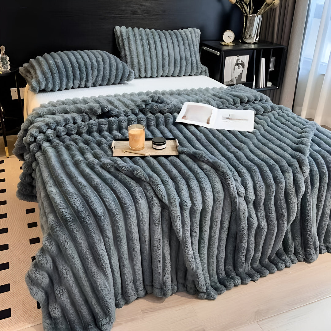 Wanda – Ciepły Koc Fleece z Flaneli