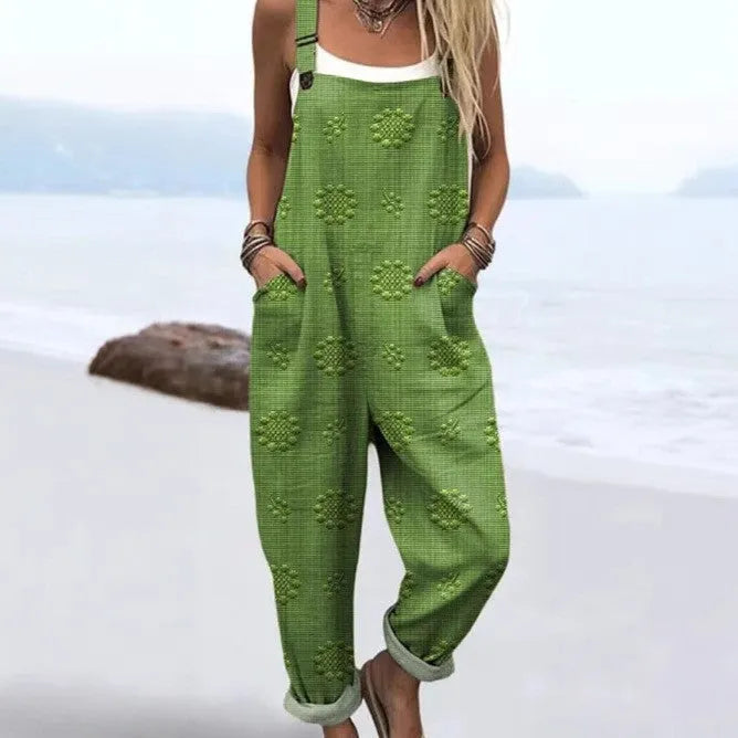 Claire™ | Stylowy Kombinezon Kwiatowy - Eliza-Warszawa