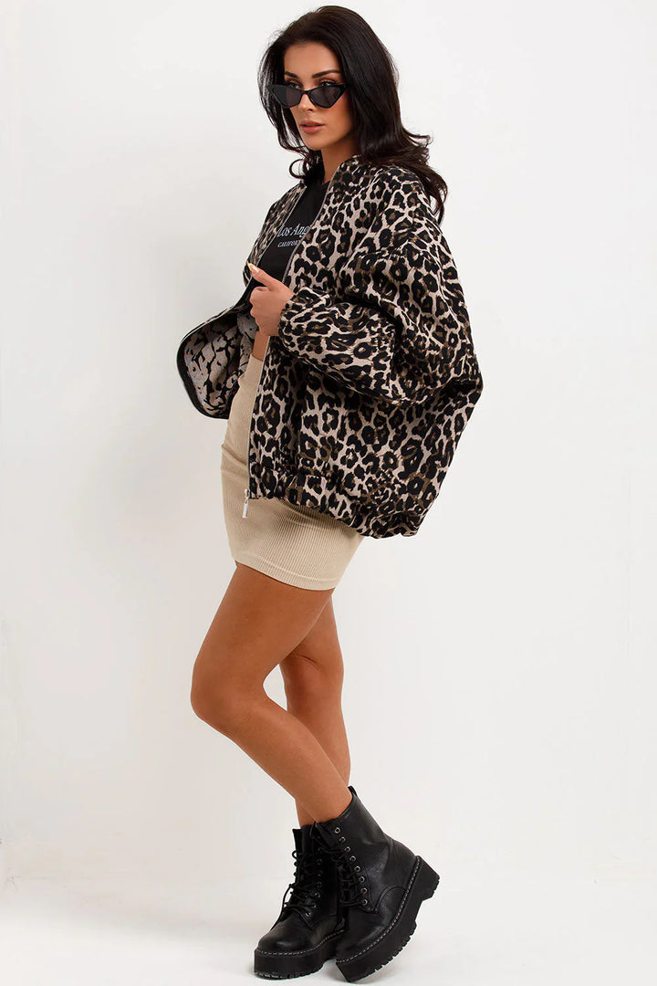 Karlijn™ | Kurtka Bomber w Lwiątko