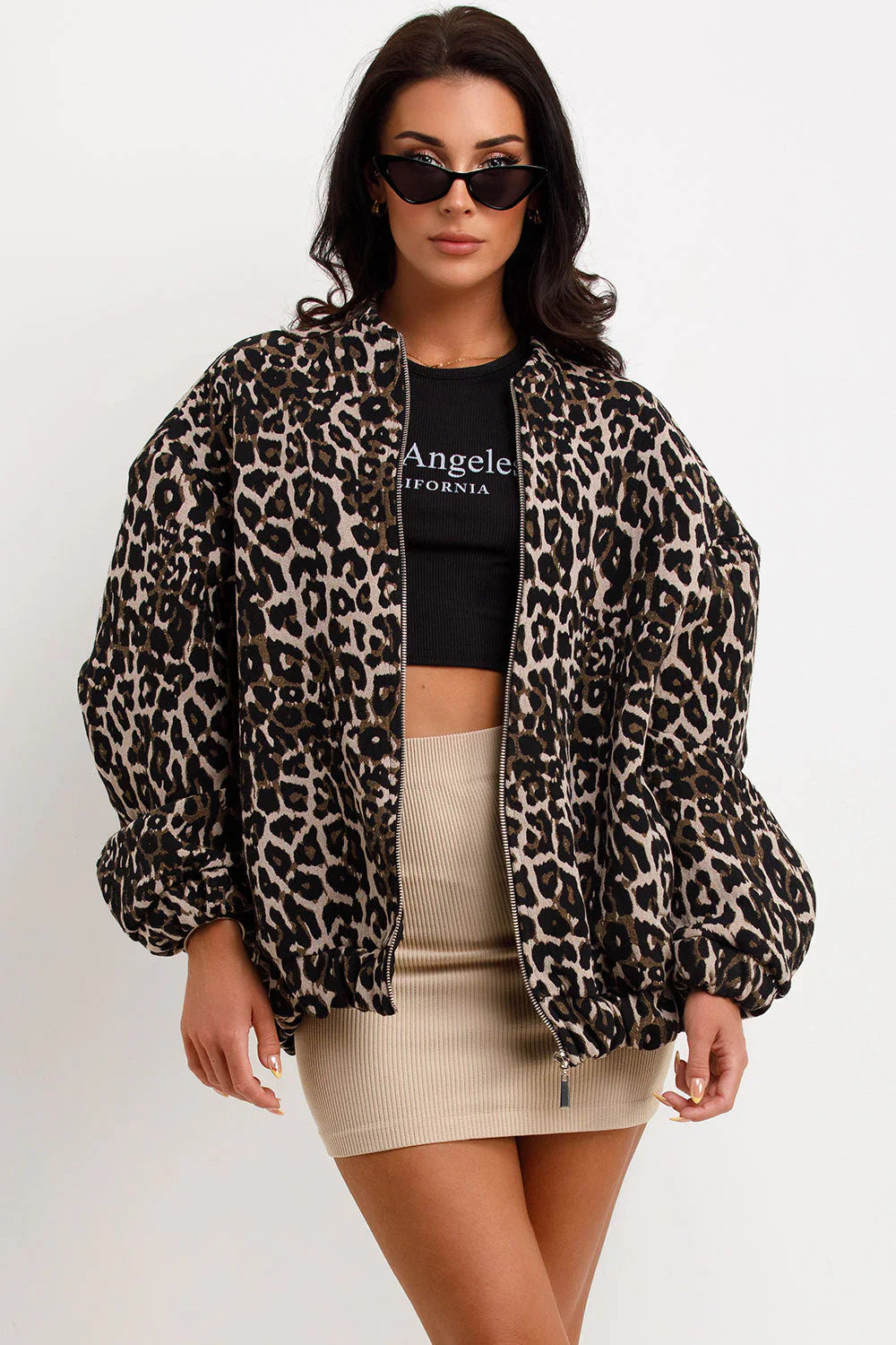 Karlijn™ | Kurtka Bomber w Lwiątko